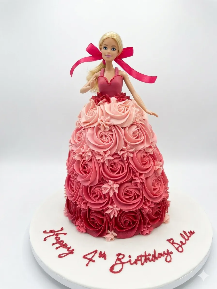 Torta Barbie